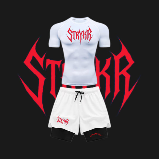 Compression set - White & Red