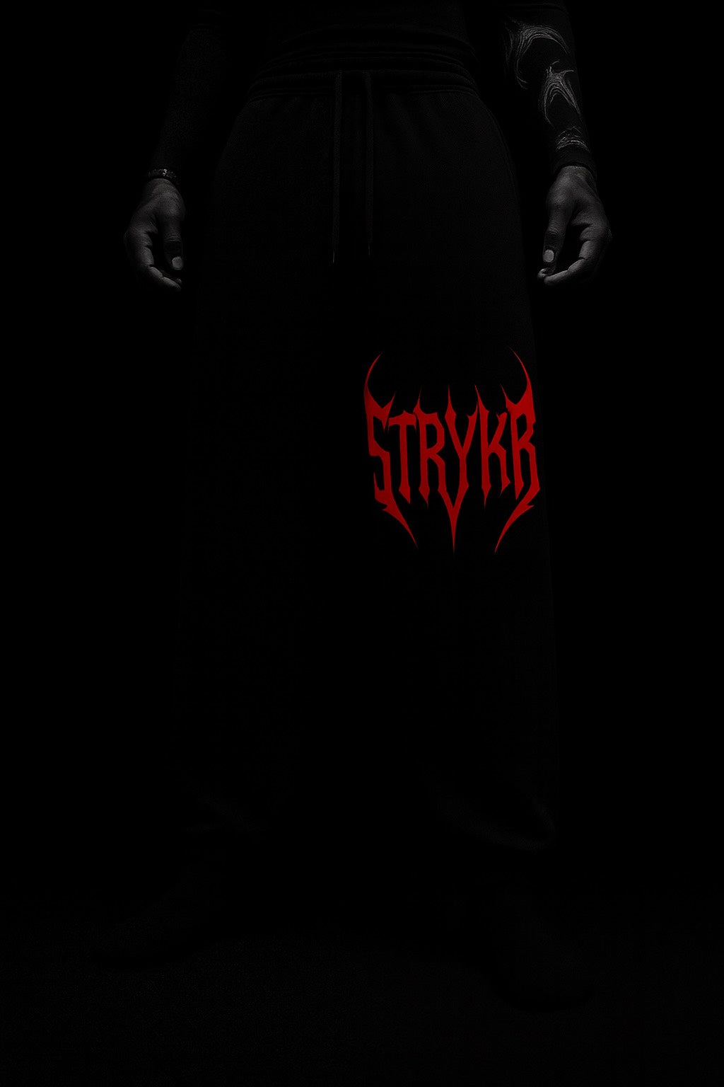 Black & Red sweatpants