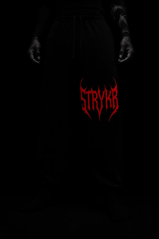 Black & Red sweatpants