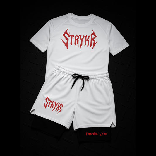 Compression set - White & Red