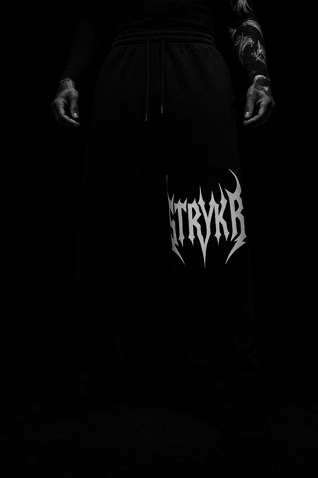 Black & White sweatpants