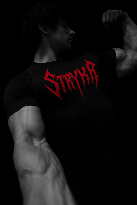 Compression shirt - Black & Red