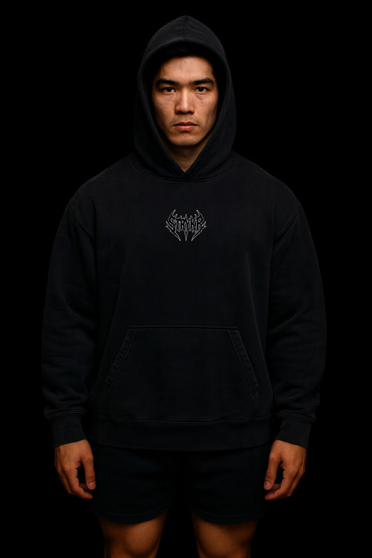 Black & White pumpcover hoodie