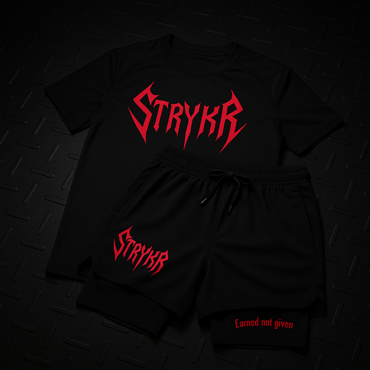 Compression set - Black & Red