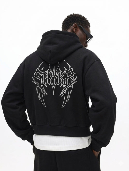 Black & White pumpcover hoodie