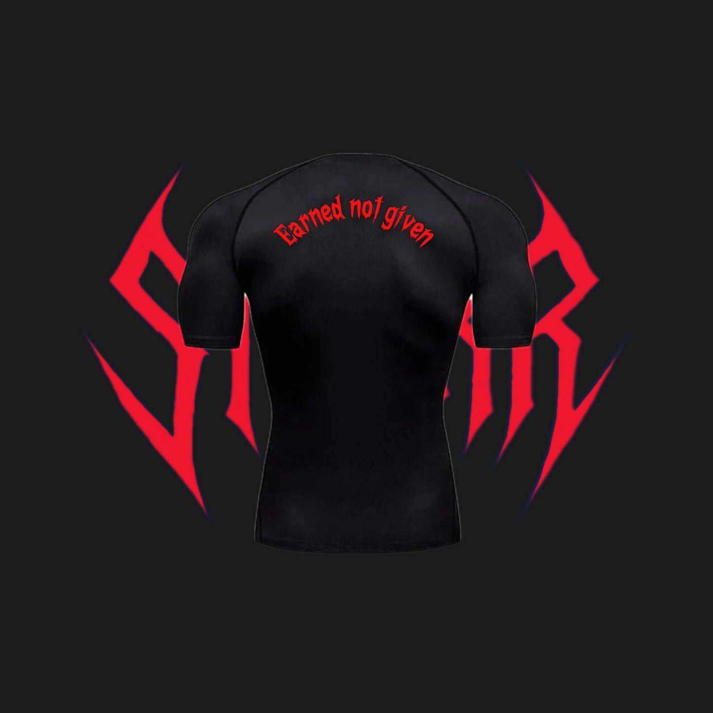 Compression shirt - Black & Red