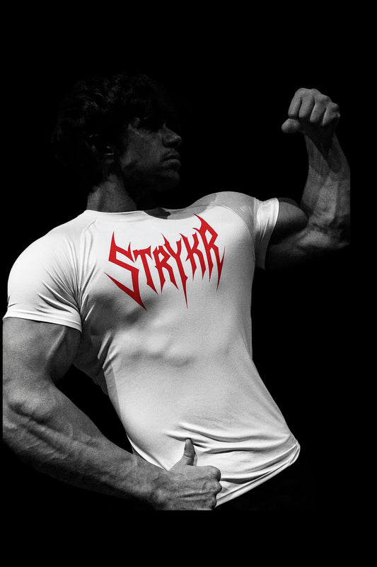 Compression shirt - White & Red