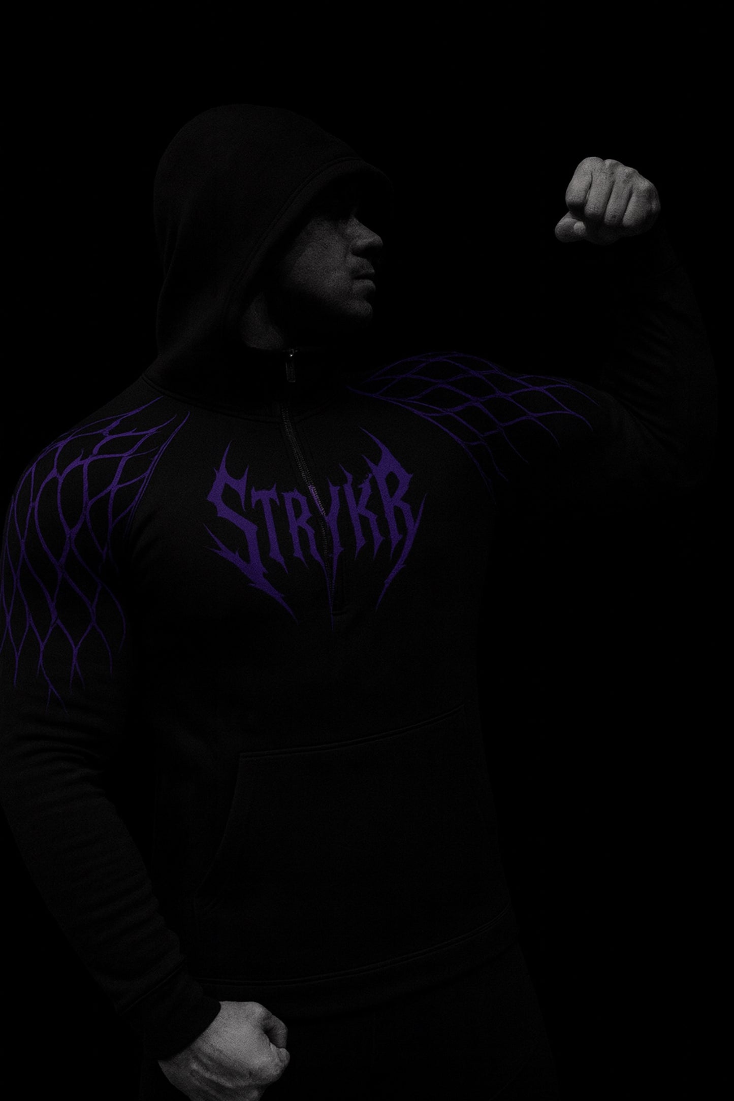 Violet compreessioon hoodie